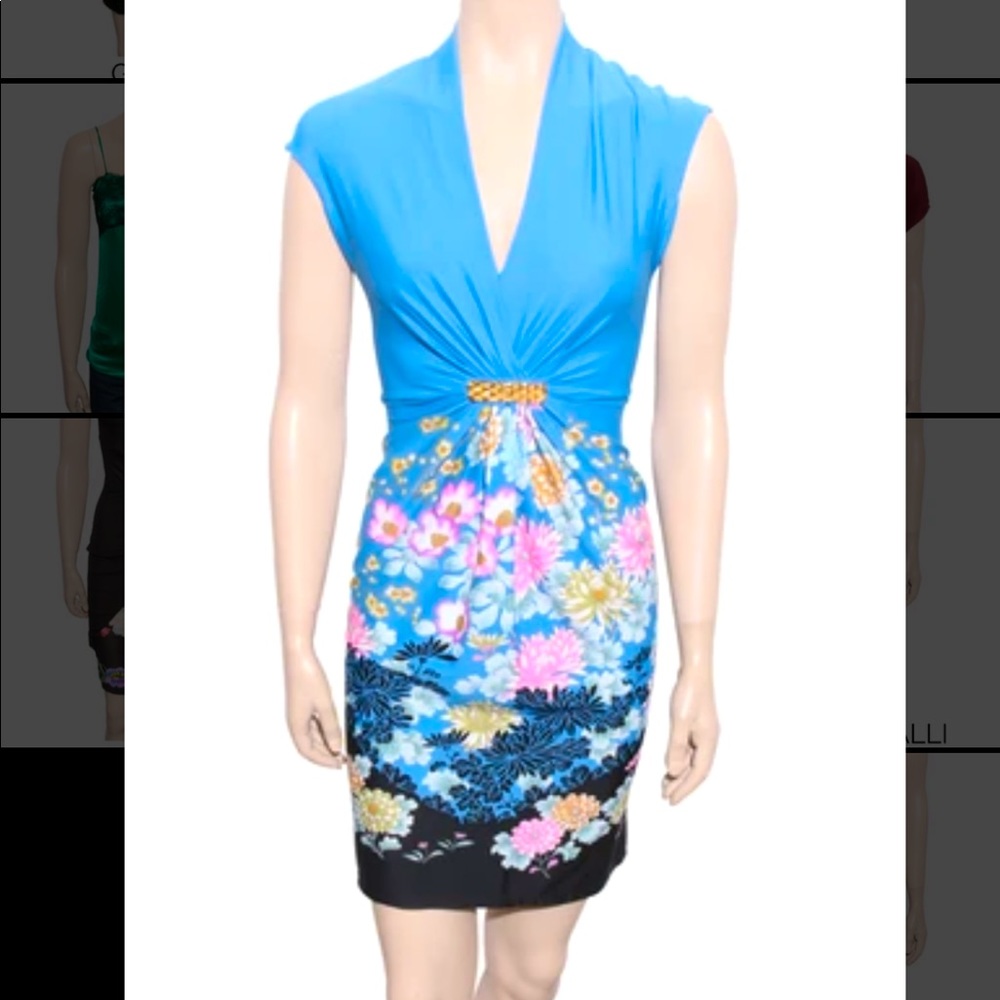 ROBERTO CAVALLI Floral Jersey Dress
